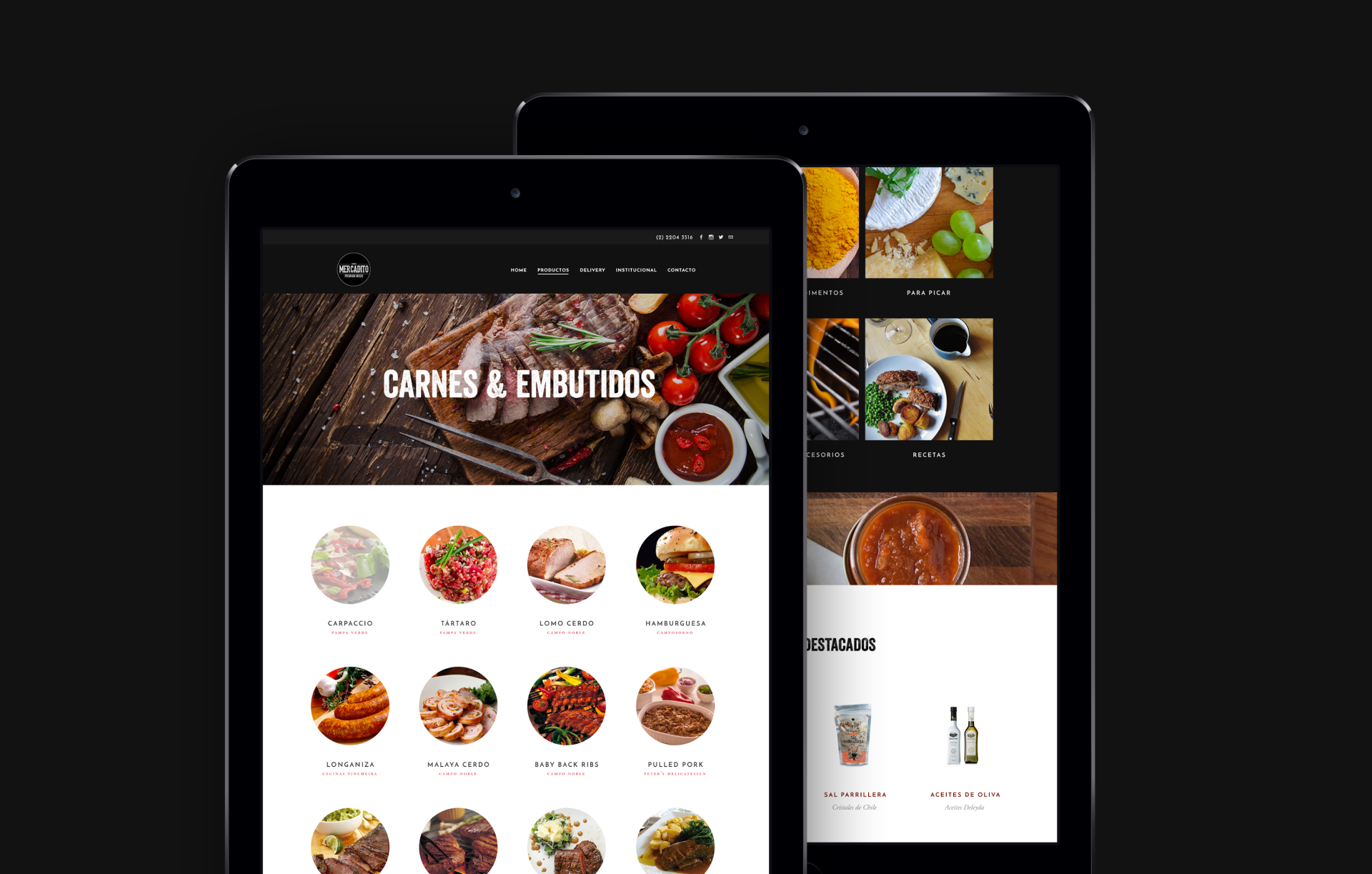 Mercadito Web Concepto