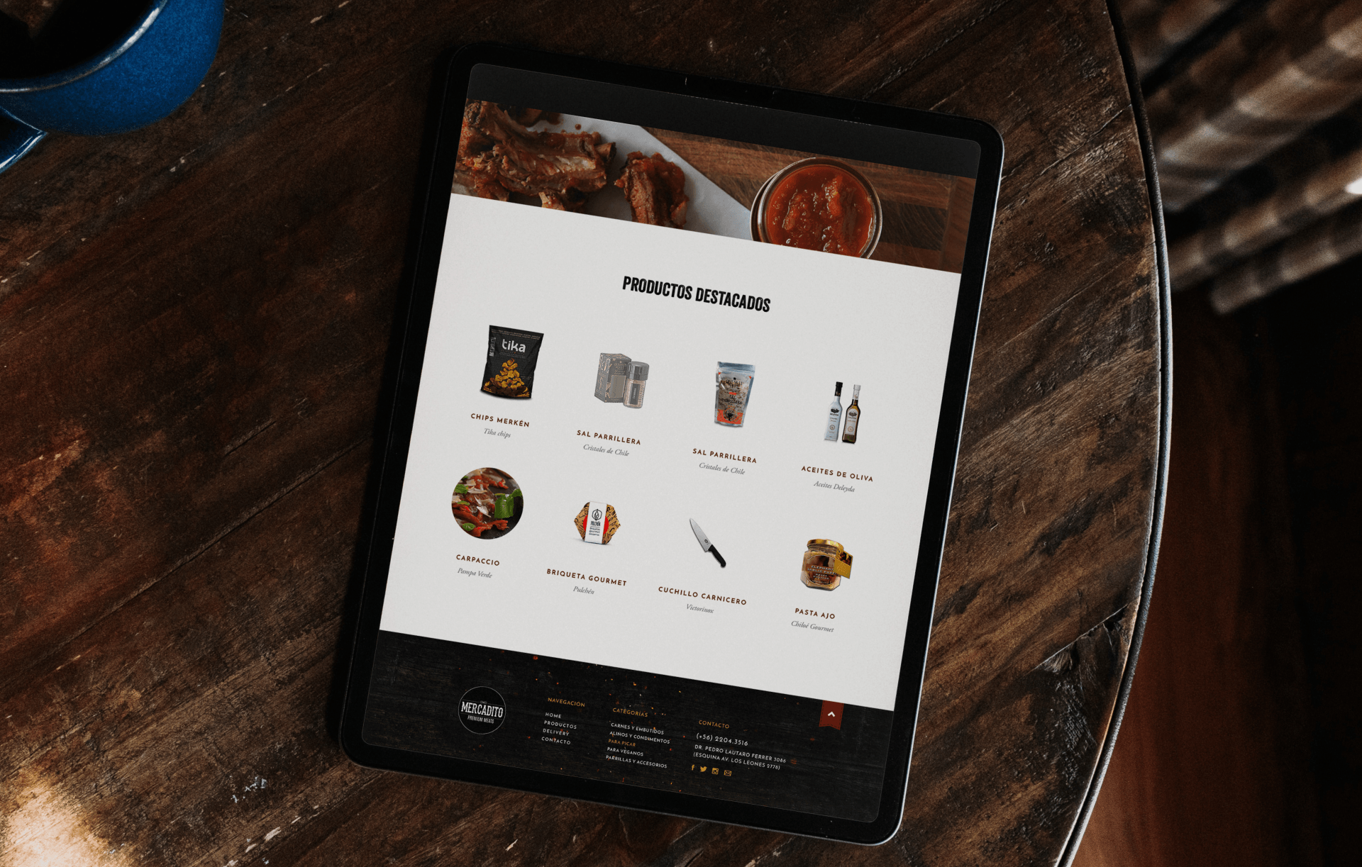 Mercadito Web Concepto